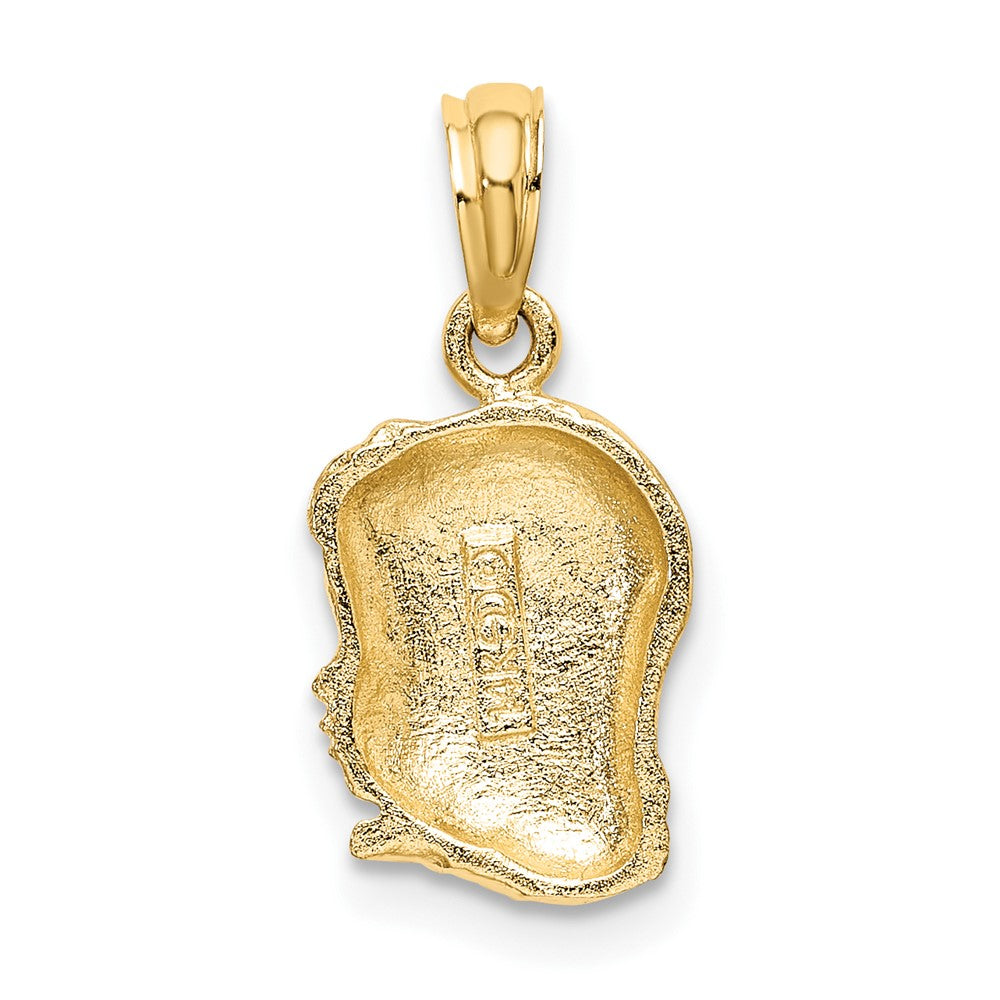 10k Girl Head Charm-10D1717