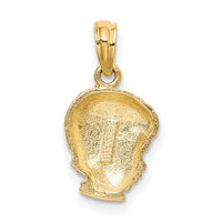 10k Boy Head Charm-10D1718