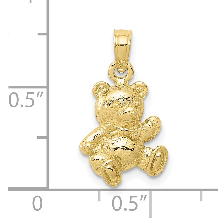 10K Teddy Bear Charm-10D1725