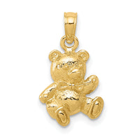 10K Teddy Bear Charm-10D1725