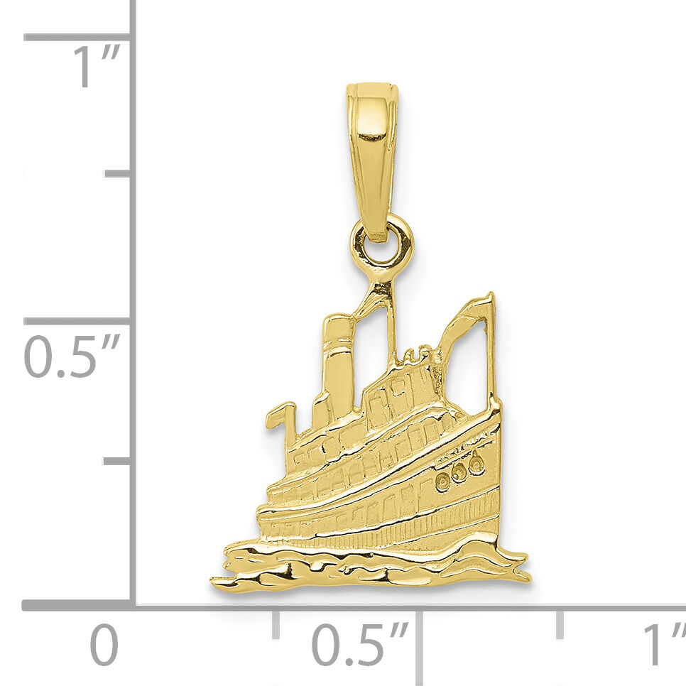 10K Cruise Ship Pendant-10D2966