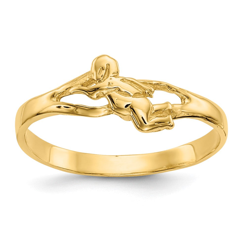 10K Angel Baby Ring-10D3119