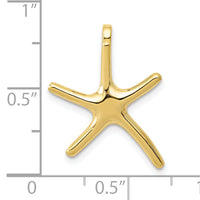 10k Dancing Starfish Charm-10D3362
