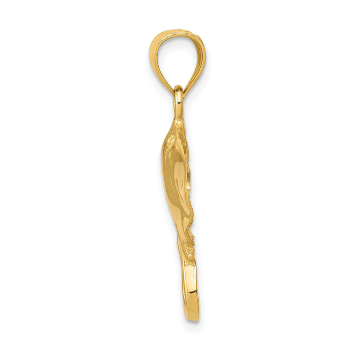 10K Stingray Pendant-10D3411