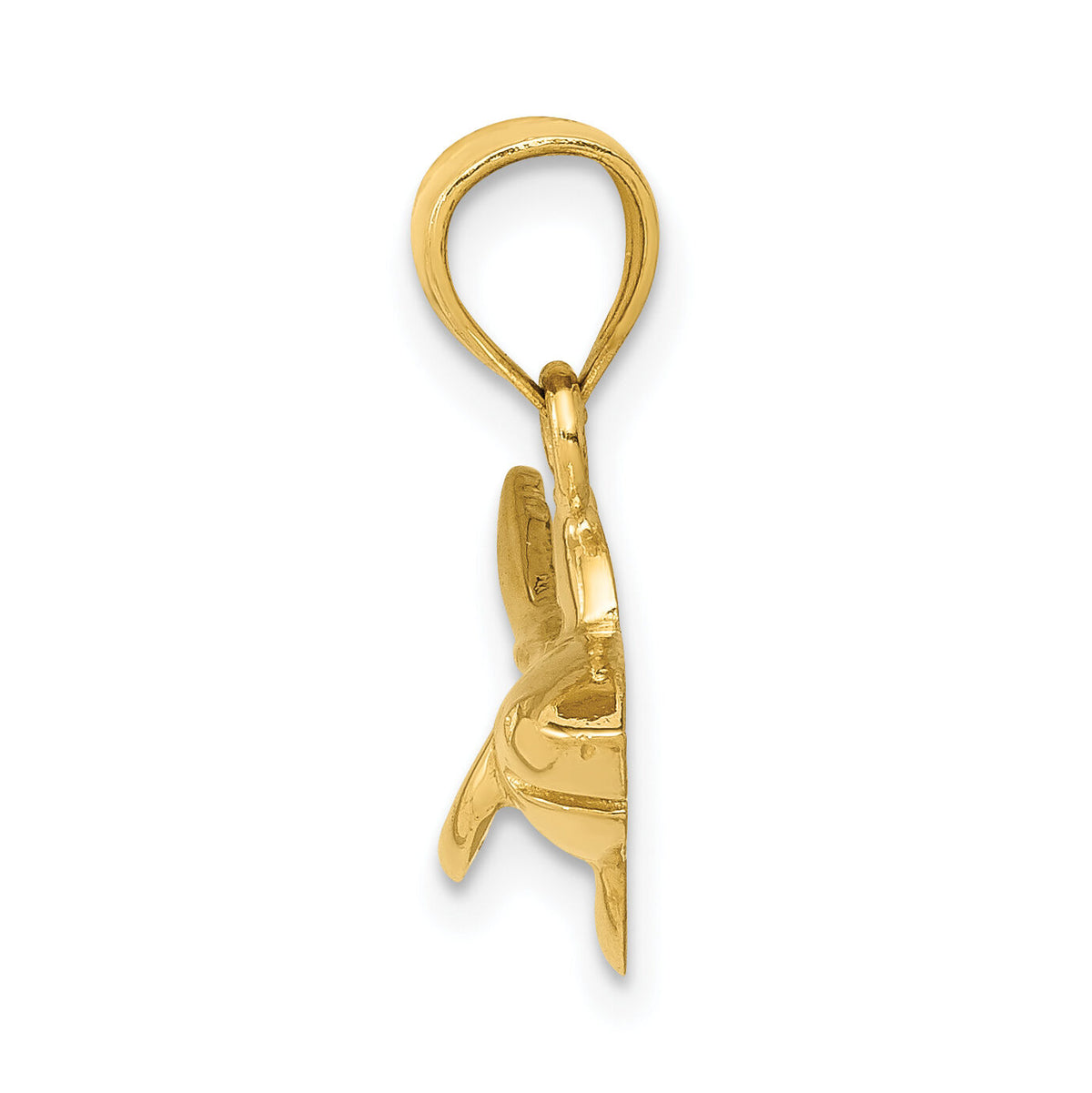 10K Shark Pendant-10D3413