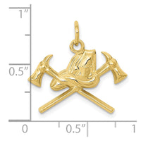 10k Fire Department Charm-10D3448