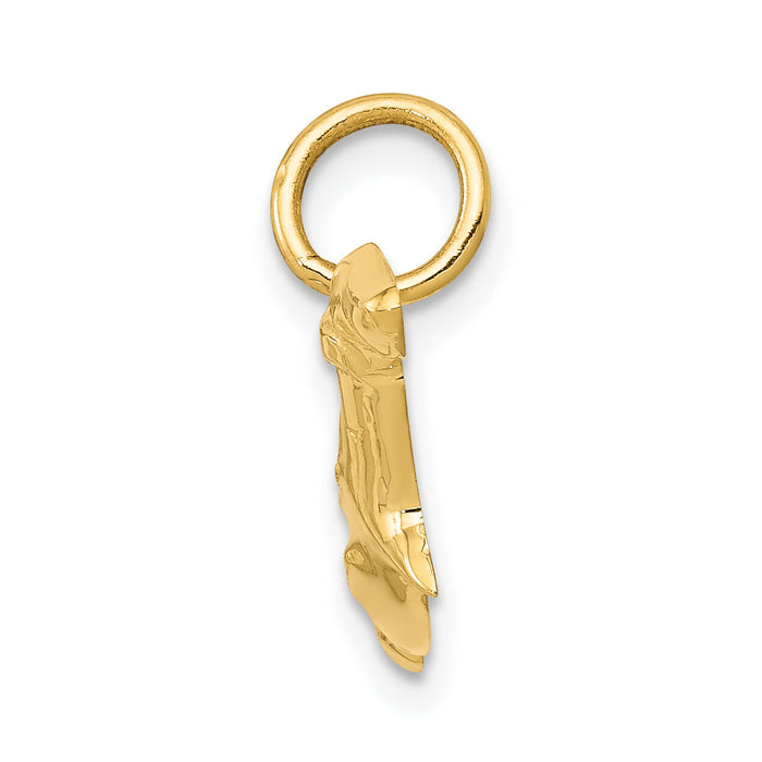 10k Hammerhead Shark Charm-10D3450