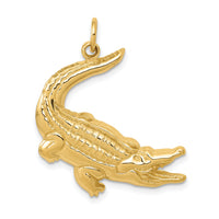 10k Alligator Charm-10D3462