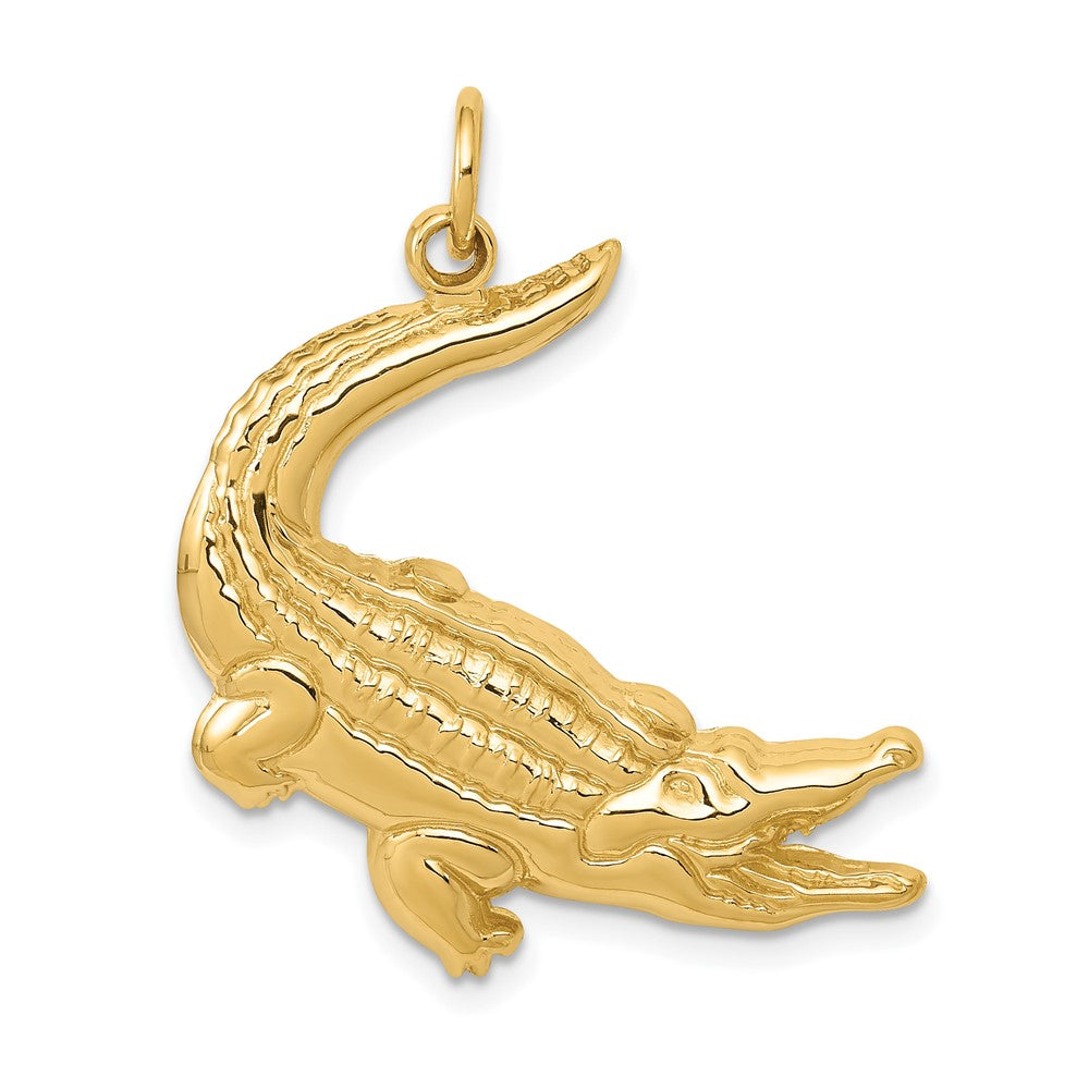 10k Alligator Charm-10D3462