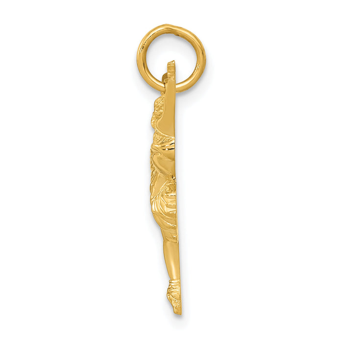 10k Ballerina Charm-10D3468