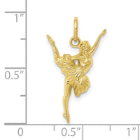 10k Ballerina Charm-10D3468