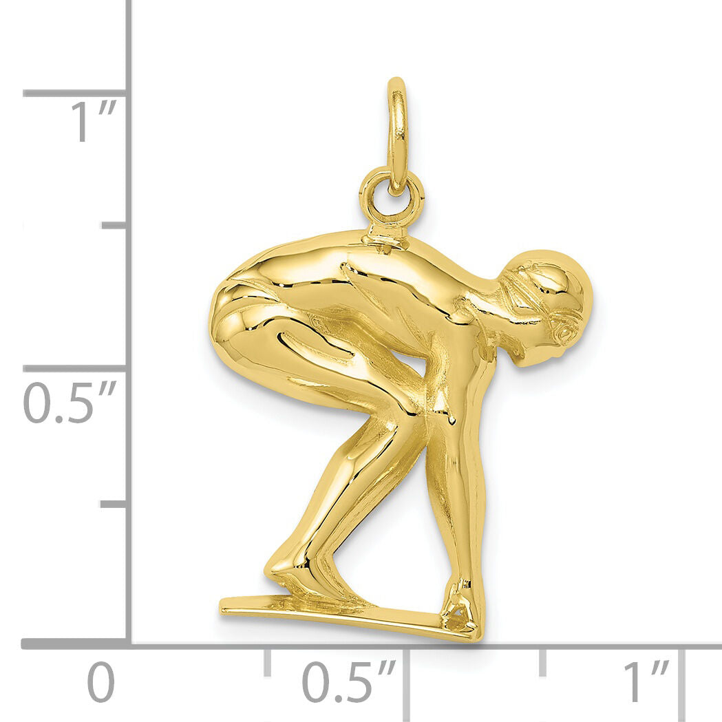 10k Swimmer/diver Charm-10D3469