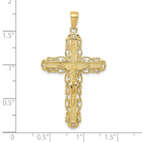 10k Crucifix Pendant-10D3648
