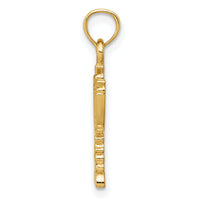 10K Menorah Pendant-10D3800
