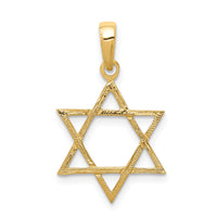 10K Star of David Pendant-10D3801