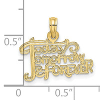 10K TODAY TOMORROW AND FOREVER Charm-10D3882