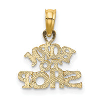 10K BORN TO SHOP Charm-10D3899