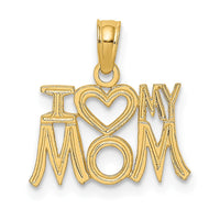 10K I HEART MY MOM Pendant-10D3939