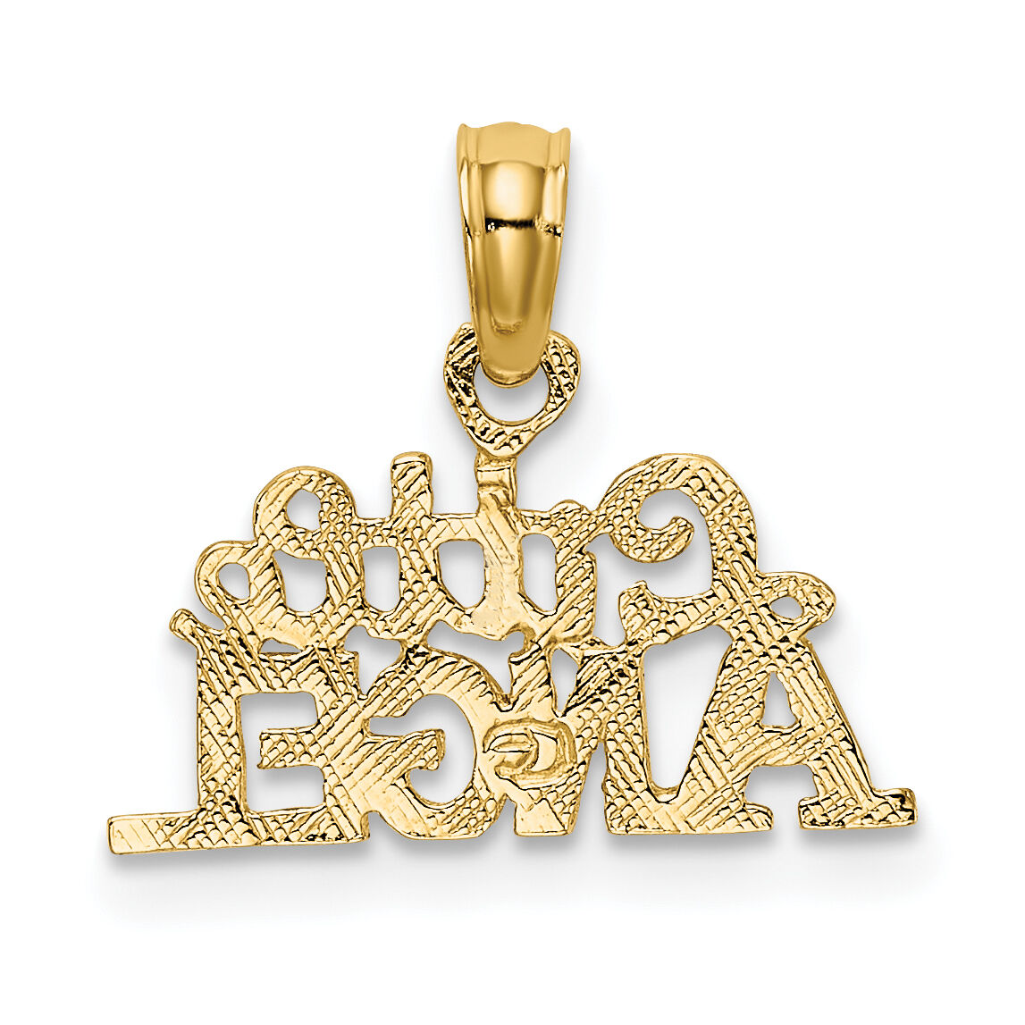 10K LITTLE ANGEL Charm-10D3985