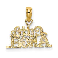 10K LITTLE ANGEL Charm-10D3985