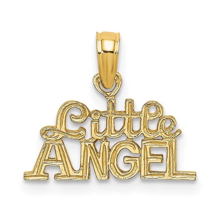 10K LITTLE ANGEL Charm-10D3985