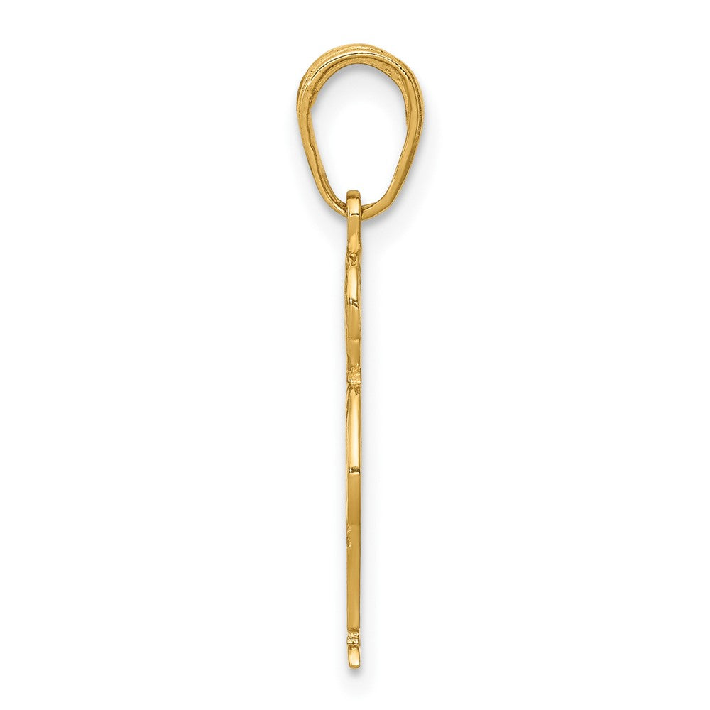 10K Boy with Hands in Pocket Pendant-10D3991