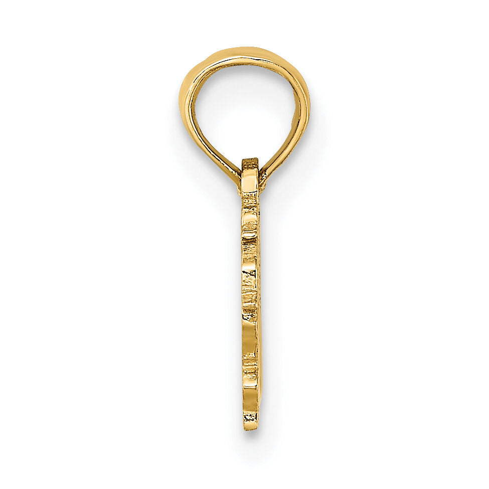 10K 100% VIRGO Zodiac Charm-10D4059