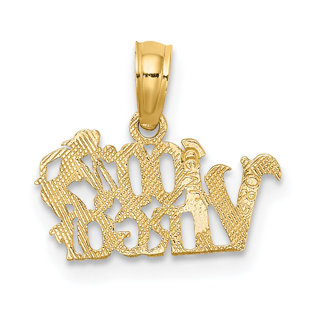 10K 100% VIRGO Zodiac Charm-10D4059