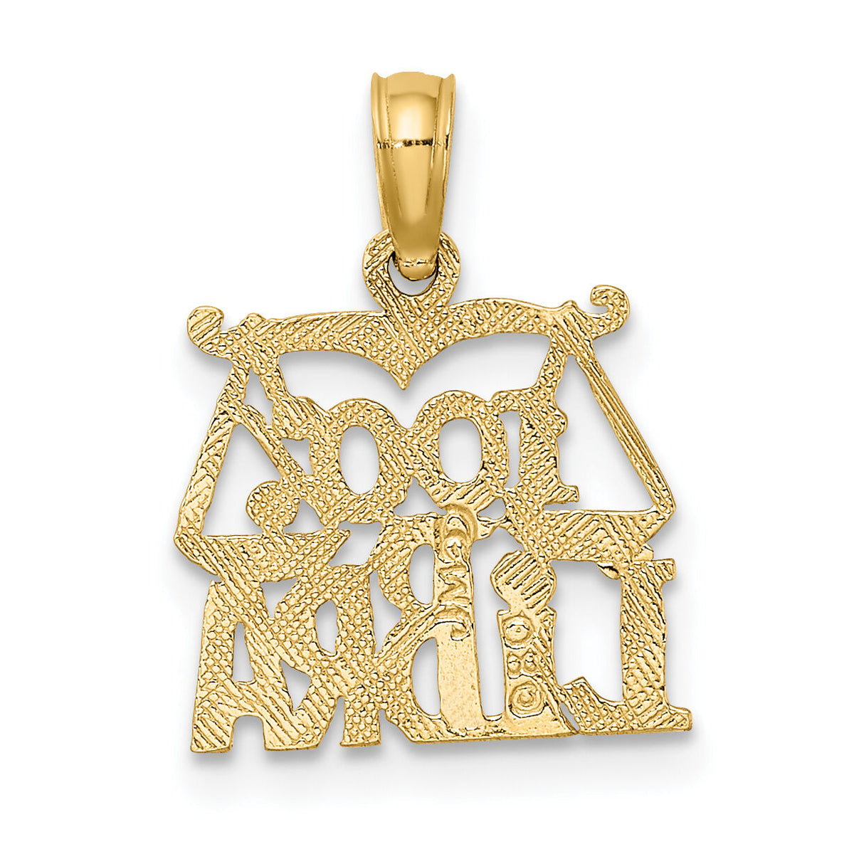 10K 100% LIBRA Zodiac Charm-10D4060
