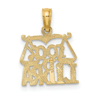 10K 100% LIBRA Zodiac Charm-10D4060