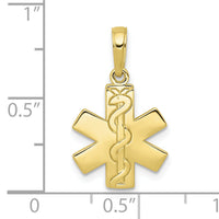10K Paramedic/EMT Symbol Pendant-10D4072