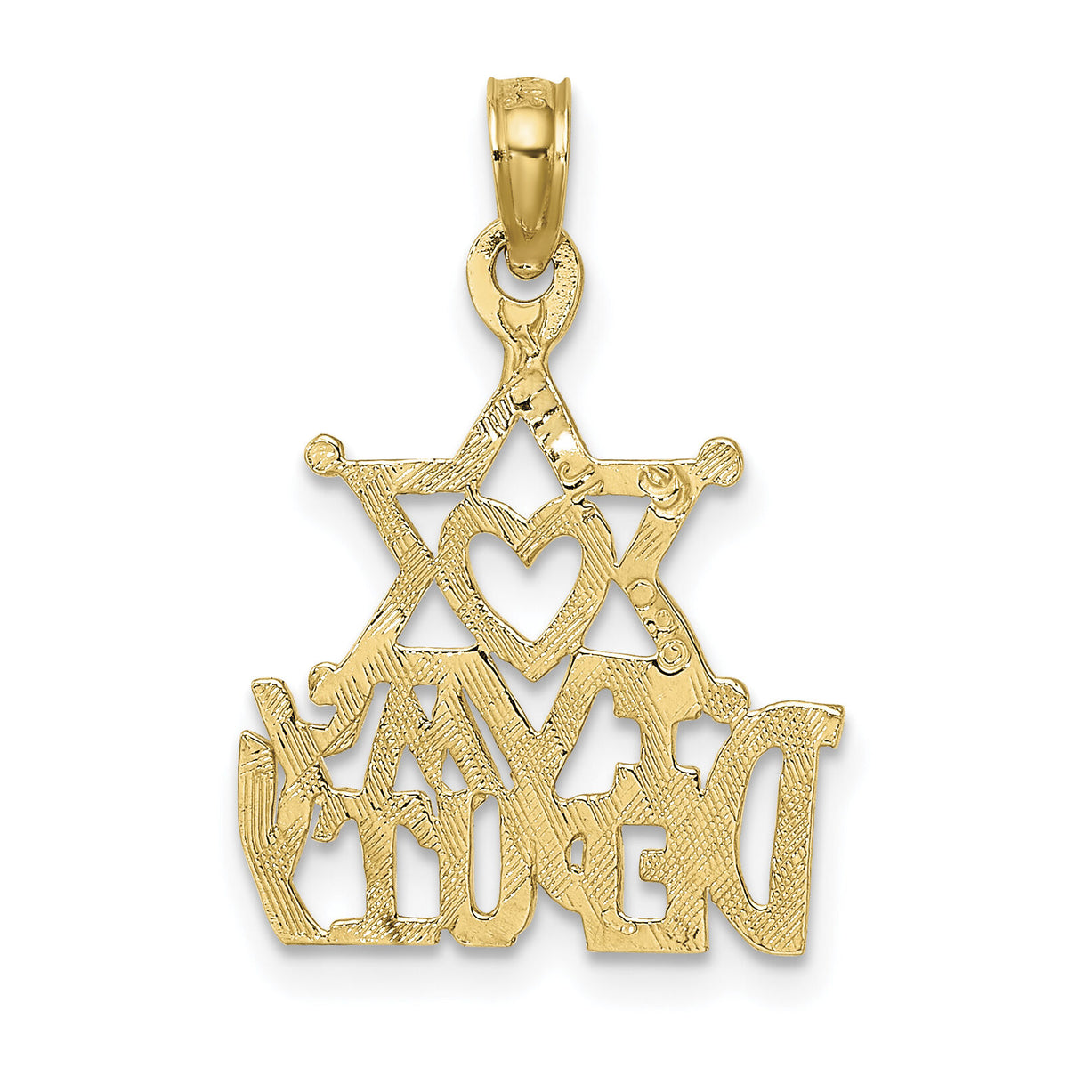 10K I HEART MY DEPUTY Charm-10D4075