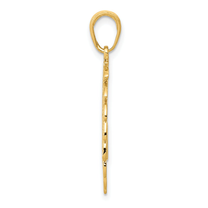 10k Headdress Profile Pendant-10D4081