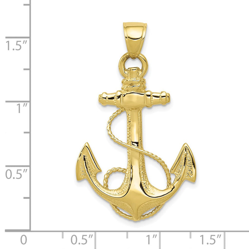 10k 2-D Anchor with Rope Pendant-10D4165