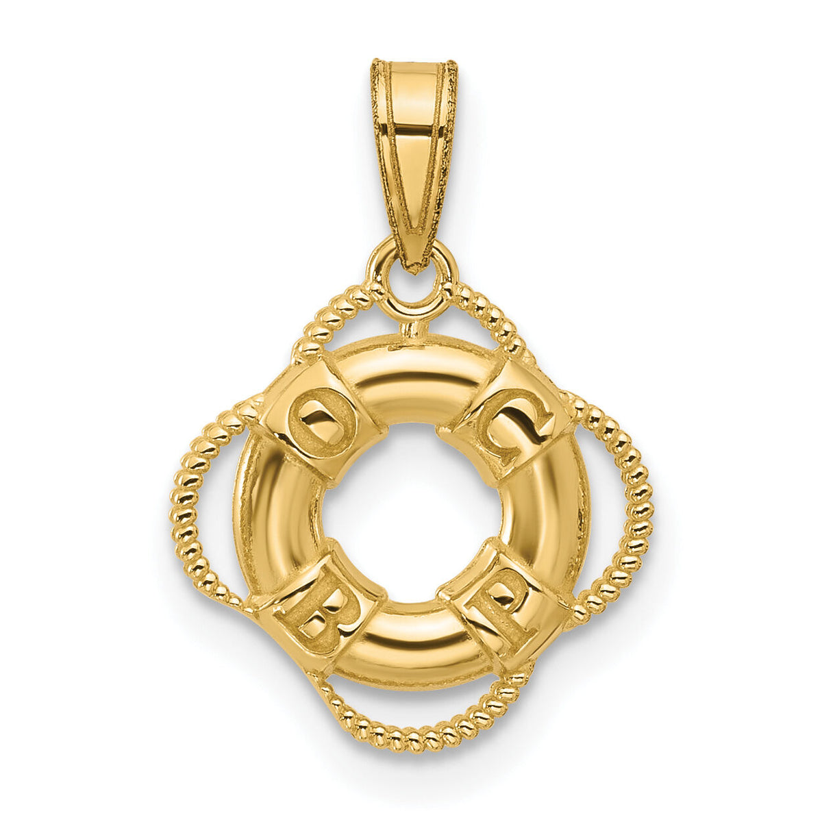 10K Life Preserver Charm-10D4170