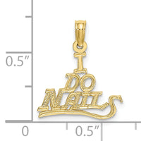10K I DO NAILS Charm-10D4173