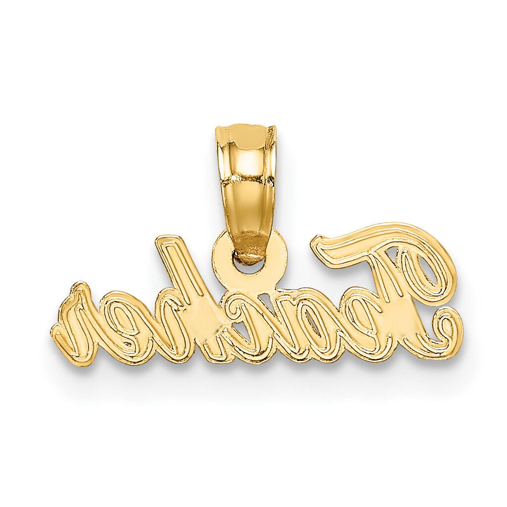 10k TEACHER Charm-10D4177