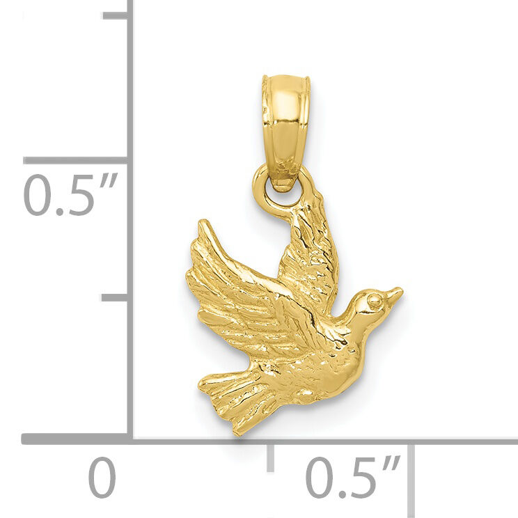 10K Flying Dove Pendant-10D4210