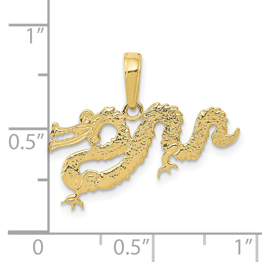 10k Dragon Pendant-10D4216
