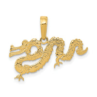 10k Dragon Pendant-10D4216