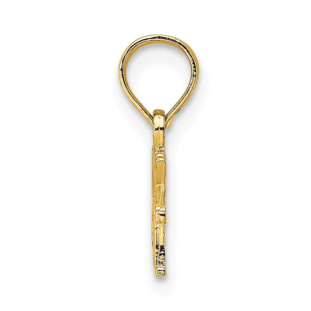 10k I HEART MY CAT Charm-10D4233