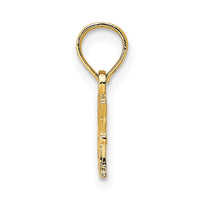 10k I HEART MY CAT Charm-10D4233