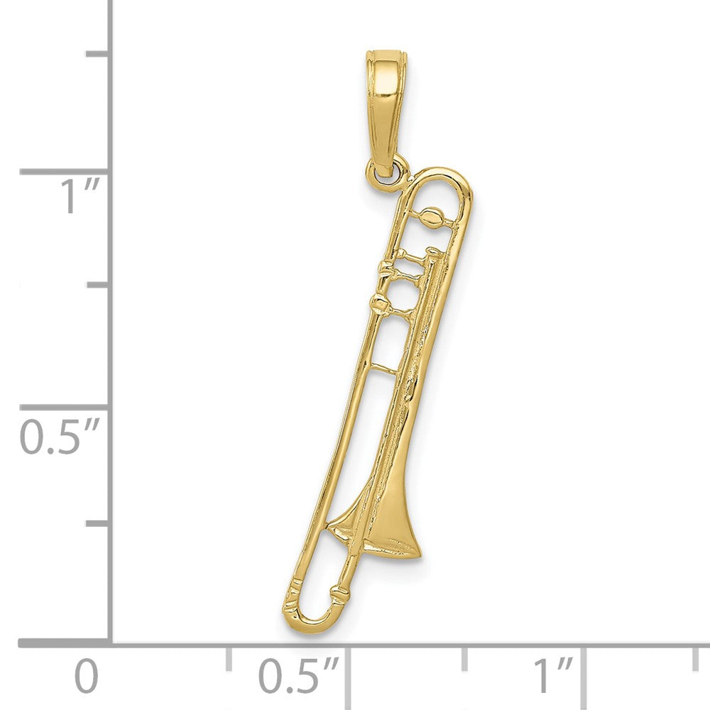 10K Trombone Pendant-10D4262