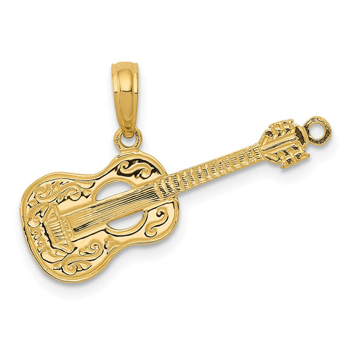 10K Guitar Pendant-10D4263