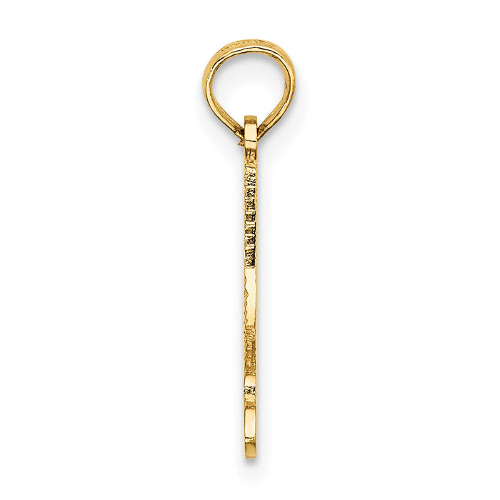 10K Ice Skate Charm-10D4272
