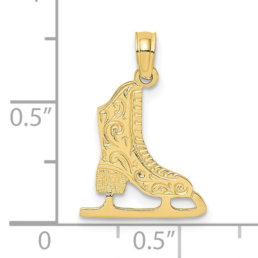 10K Ice Skate Charm-10D4272