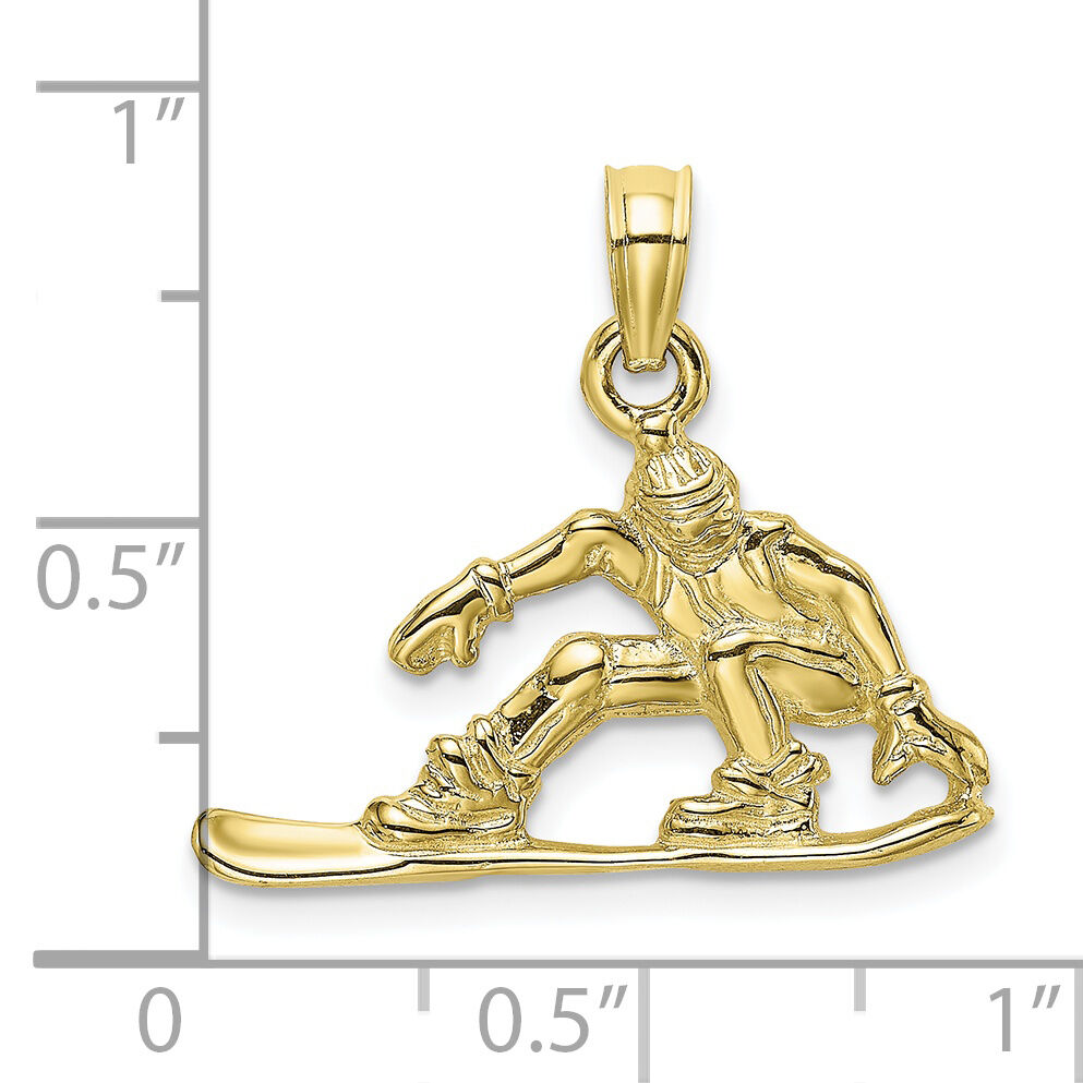 10K Snowboarder Charm-10D4275