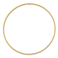 10k 1.5mm Diamond-Cut Slip-on Bangle Bracelet-10DB544
