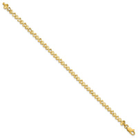 10k Heart Bracelet-10DC20-7