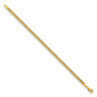 10K 3.5mm Solid Miami Cuban Chain-10DCU100-8